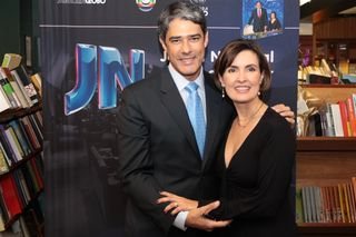 William Bonner e Fátima Bernardes - AgNews