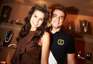 O casal Mariana Felício e Daniel Saullo - Divulgação