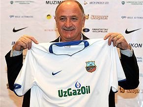 O treinador Luiz Felipe Scolari - Reprodução