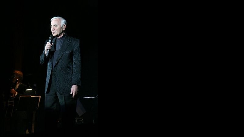 Charles Aznavour em show no Rio de Janeiro - Ag.News