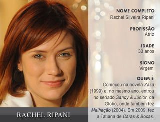 Perfil Vip Rachel Ripani