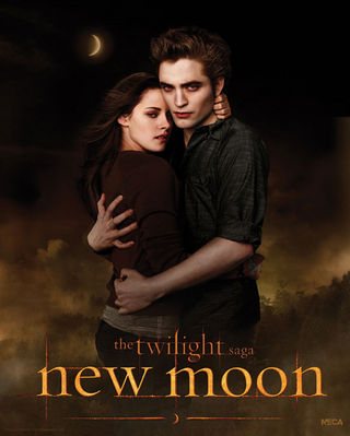 Edward (Robert Pattinson) e Bella (Kristen Stewart) - Reprodução