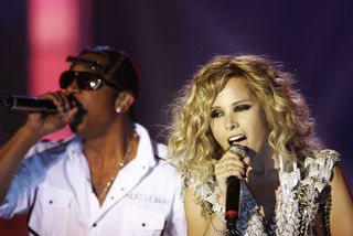 Wanessa Camargo e Ja Rule - Marcos Issa/Argosfoto