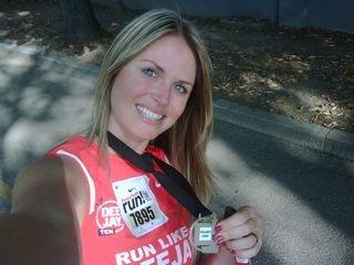 Susana Werner corre primeira maratona da sua vida em Milão - Reprodução / BlogLog