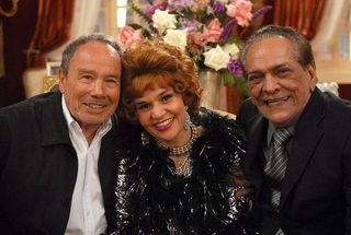 Stenio Garcia, Claudia Rodrigues e Lucio Mauro - TV GLOBO/João Cotta