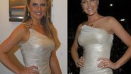 Íris Stefanelli e Ana Hickmann com mesmo look