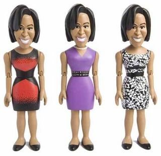 Bonecas da primeira-dama Michelle Obama - Reprodução