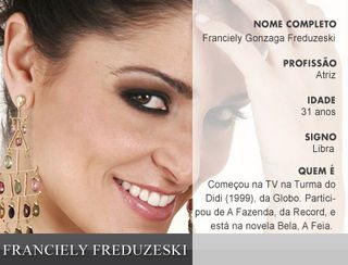 Perfil Vip Franciely Freduzeski - Marcus Mattos