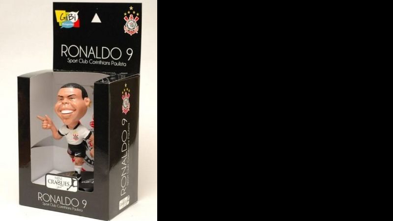 Miniboneco do jogador Ronaldo - Divulgação