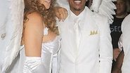 O casal Mariah Carey e Nick Cannon - Reprodução