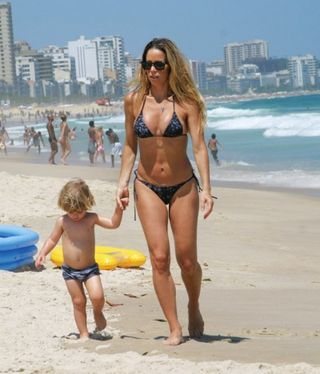 Danielle Winits e Noah - Rodrigo dos Anjos/ Photo Rio News