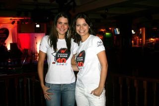 Milena Toscano com Ana Luiza Castro - AgNews