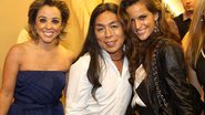 Celso Kamura recebe amiga e a top Izabel Goulart em seu novo salão de beleza - Frâncio de Hollanda/Divulgação