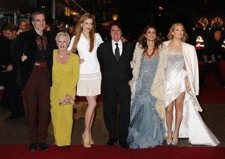 Daniel Day-Lewis, Dame Judi Dench, Nicole Kidman, o diretor Rob Marshall, Penelope Cruz e Kate Hudson - Getty Images