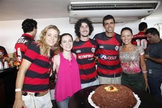 Christine Fernandes, Cecília Dassi, Pedro Neschling, Marcius Melhem e Geovanna Tominaga - AgNews