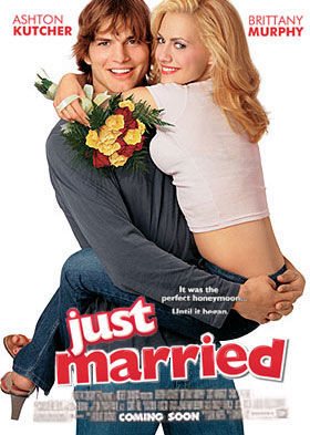 Brittany Murphy no filme 'Just Married' - Reprodução