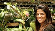 Andréa Lombardi é apaixonada por orquídeas