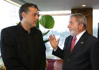 Fábio Barreto e o presidente Luiz Inácio Lula da Silva