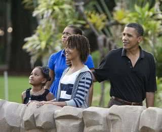 Barack Obama, Michelle Obama, Sasha e Malia - Reuters