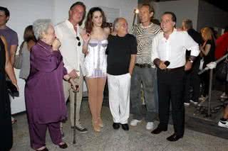 Odete, mãe de Claudia, Luiz Fernando Guimarães, Claudia Raia, Ary Fontoura, Eduardo Dussek e Tony Ramos - Alex Palarea e Roberto Filho/Agnews