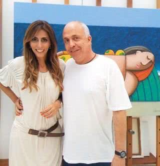 Simone Abravanel entrevista o pintor Gustavo Rosa em seu ateliê, em SP, para o Coisa de Amigo, do BlueTV. - J. TEIXEIRA, KIN KIN, LORENZO FABRI, MARINA DEIENO E NAZARA FIALHO