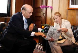 José Serra e Madonna - Ciete Silvério