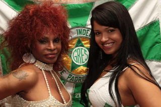 Elza Soares e Thatiana Pagung