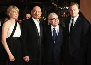 Michelle Williams, Sir Ben Kingsley, Martin Scorsese e Leonardo DiCaprio - Getty Images