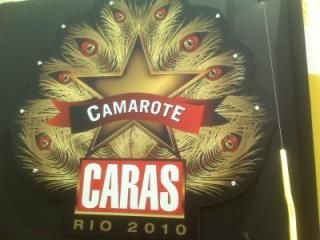 Camarote CARAS Rio 2010 - caras.com.br