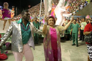 Alcione e Emílio Santiago - Wallace Barbosa/AgNews