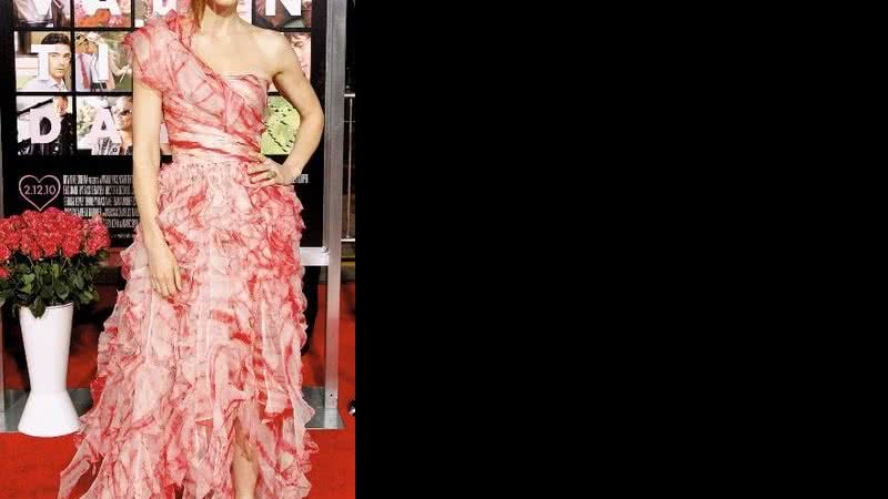 Jessica Biel, de Oscar de la Renta - REUTERS