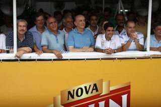 José Serra passa o carnaval em Salvador com políticos, como o senador Paulo Souto, o deputado federal ACM Neto, o ministro Geddel Vieira Lima e o ex-prefeito Antônio Imbassahy. - Anderson Christian