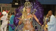 Ellen Roche, o destaque da Rosas de Ouro, campeã do carnaval paulista em 2010 - Orlando Oliveira/AgNews