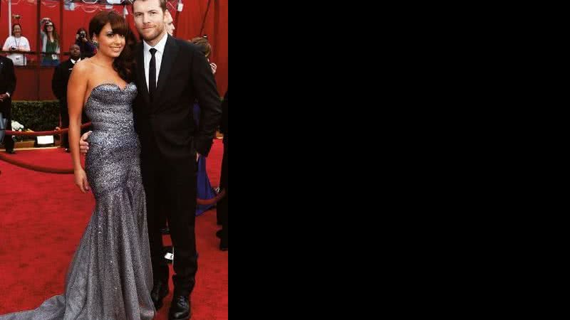 Natalie Mark e Sam Worthington - Fotos: Reuters