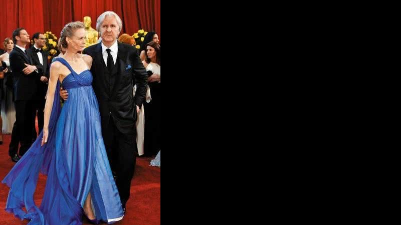 James Cameron e sua Suzy Amis. - REUTERS