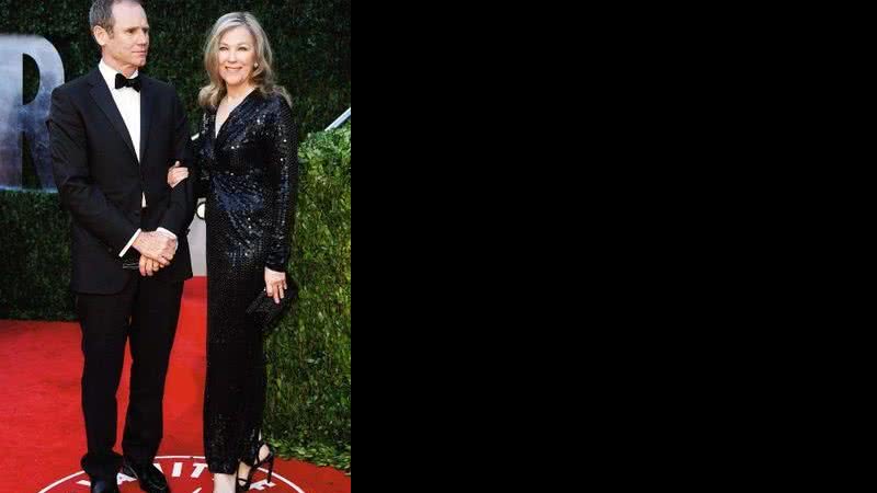 O diretor de arte Bo Welch e a mulher, Catherine O'Hara - REUTERS