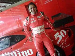 Antonio Pizzonia homenageia Ayrton Senna em seu carro - Reprodução / Twitter