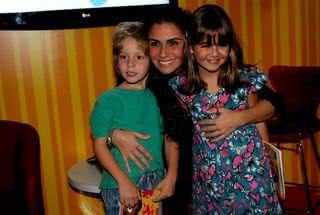 Pietro, Giovanna Antonelli e Klara Castanho - Celso Akin / AgNews