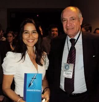 Malu França, do Sheraton SP WTC Hotel, cumprimenta João Bosco Silva, pres. da Votorantim Metais, no WTC Convention Center, em SP. - RODRIGO ZORZI, FERNANDO TORRES, RUY HIZATUGU, RENATA MONTEIRO, FABIANO AMARAL, CHARLES NASEH, FLÁVIO RESENDE, FRÂNCIO DE HOLANDA, VALTON SILVA SANTOS, JOTA ASSIS E AMARILIS BERTACHINI