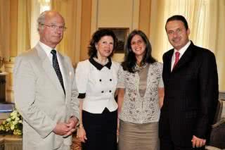 Os reis Carl Gustaf e Silvia da Suécia visitam Pernambuco e são recebidos pelo casal Renata e Eduardo Campos, gov. do Estado. - AGENOR LIMA, ANDRE ZIMERER, BETO OLIVEIRA, DANIEL DEREVECKI, DÊNIO SIMÕES, DRIKA VIANNA, FABIANA PIRES, FABRÍCIA PINHO, JEFERSON NASCIMENTO, TELMO XIMENES E URAN RODRIGUES