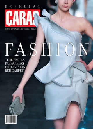 Capa da edição de luxo CARAS Fashion 2010/2011 - Reprodução