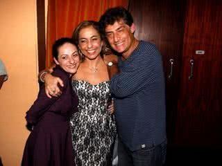 Cissa Guimarães, Giuseppe Oristano e Josie Antello - Felipe Assumpção / AgNews