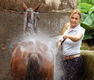 Dia no campo com Adriana