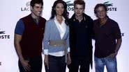 O ator Hayden Christensen com Maria Fernanda Cândido, Reynaldo Gianecchini e Marcello Novaes - Roberto Teixeira / AgNews