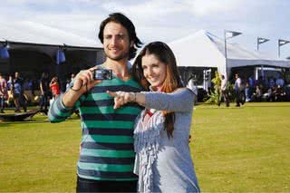 O casal Lorenzo Martin e Ana Saab - FÁBIO MIRANDA/OPÇÃO FOTOGRAFIA E JOÃO PASSOS/BRASIL FOTOPRESS