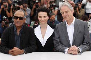 William Shimell, Abbas Kiarostami e Juliette Binoche - Getty Images