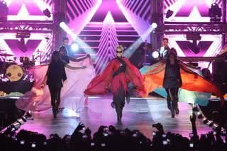 Xuxa e tops brasileiras: Monange Dream Fashion Tour em BH - Zenio Souza/ AgNews