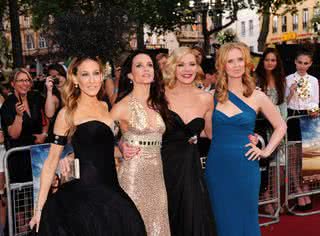 As estrelas de 'Sex and The City": Sarah Jessica Parker, Kristin Davis, Kim Cattrall e Cynthia Nixon - Getty Images