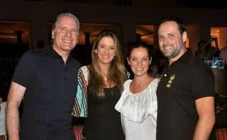 Os casais Roberto Justus e Ticiane Pinheiro e Bruna Di Tullio e Pedro Pacheco no II Iberostar Open de Golfe, no Iberostar Praia do Forte. - DIEGO PISANTE, KRAW PENAS, IJALMA GAMA e JADER DA ROCHA / RAVI STUDIO FOTOGRÁFICO