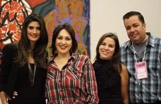 Na nona edição do evento, Isabella Fiorentino prestigia a organizadora, Ciça Carvello, com Bárbara Faleiros e Mauro Camilo, em Goiânia. - CÉLIO COSTA, FÁVIO BORGES, FERNANDA SANTIAGO, GERSON LIMA, JADER DA ROCHA / RAVI STUDIO FOTOGRÁFICO, LR COMUNICAÇÃO, LULU PINHEIRO, MARCELO FANTIN, NAIDERON JR E TATIANE MARIANO